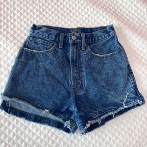 Vintage Abercrombie and Fitch Jean Shorts
